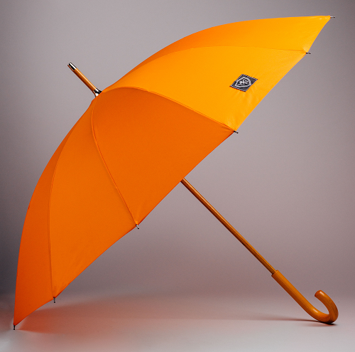 Orange classic umbrella 