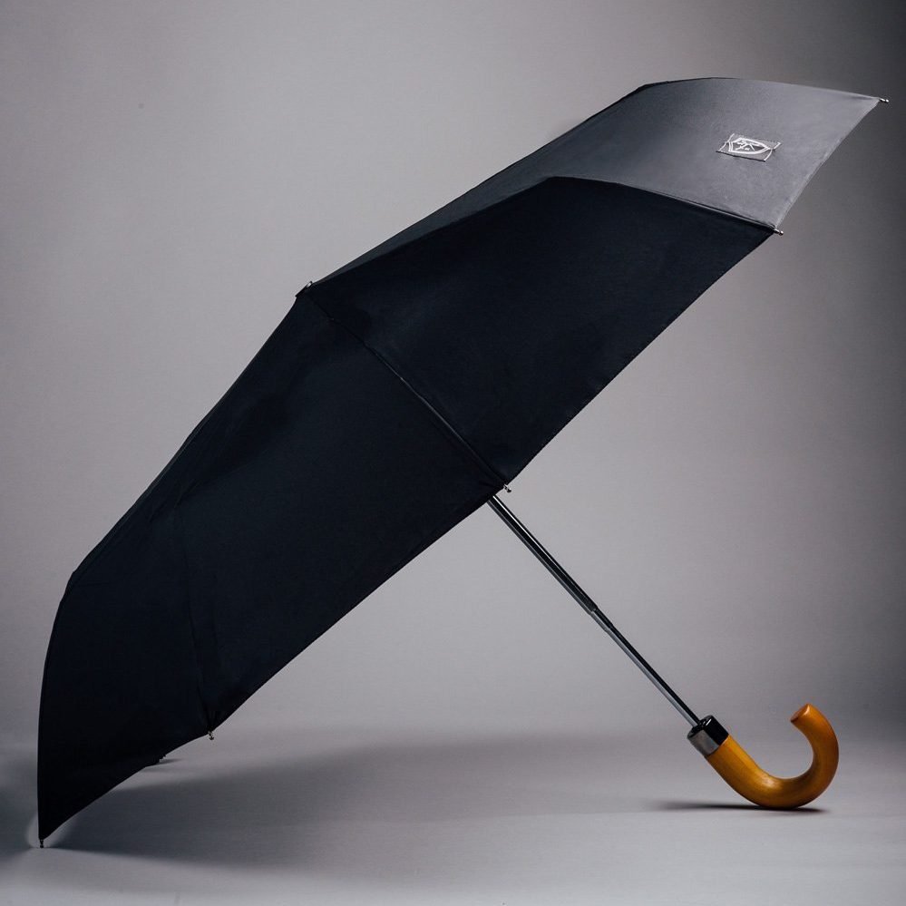 black color classic compact umbrella