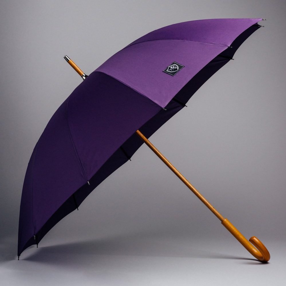 purple large umbrella