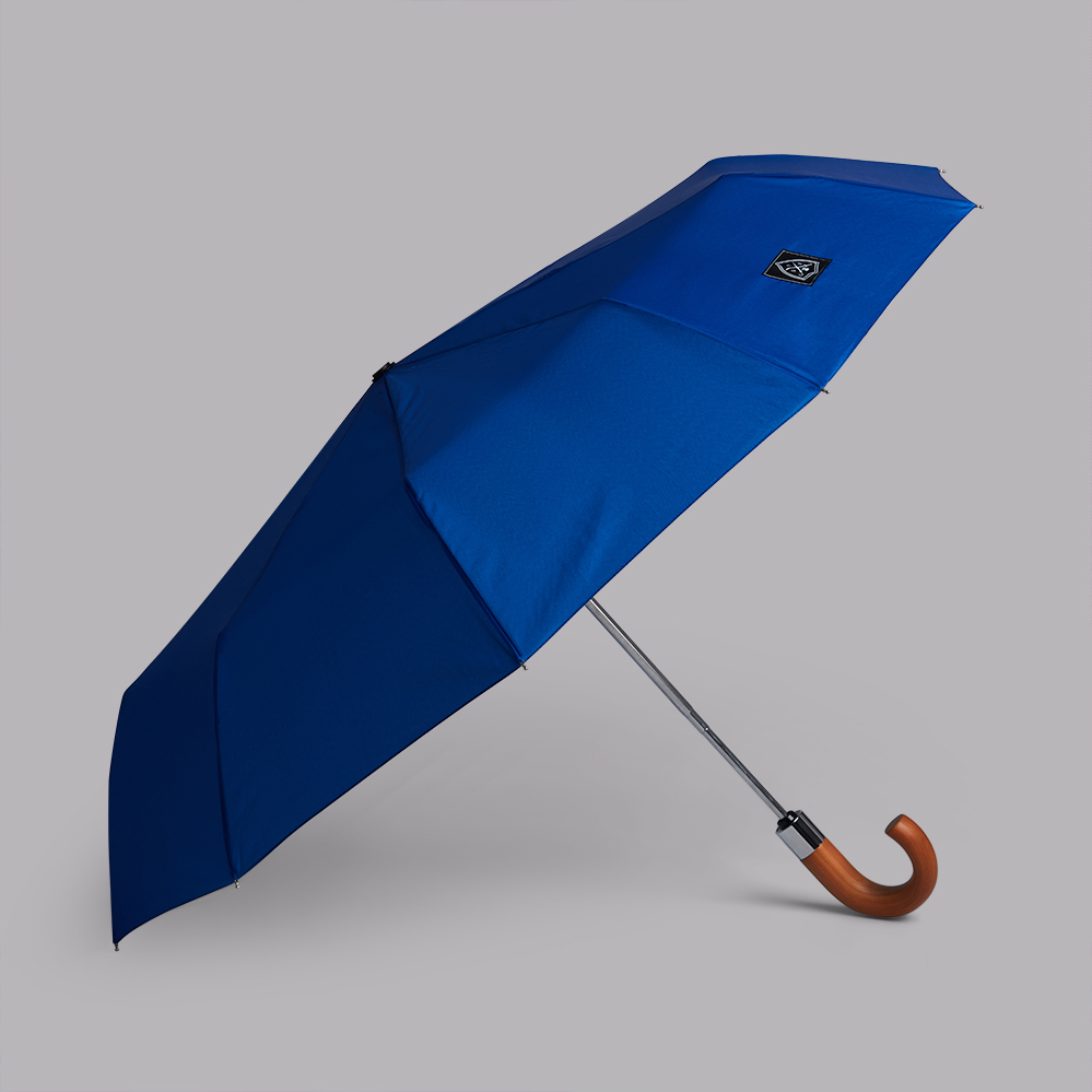 Ocean blue compact umbrella